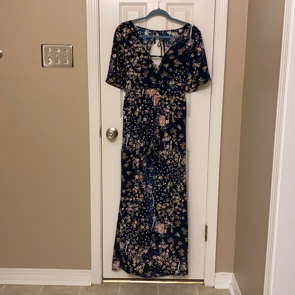 Floral Maxi Romper